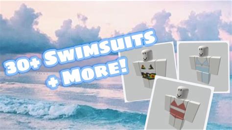 30 Accessories And Swimsuits Bloxburg Summer Id Codes Youtube