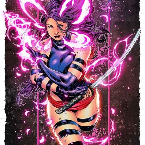 Psylocke X Men By Matthew Weldon Marvel Characters Art Psylocke