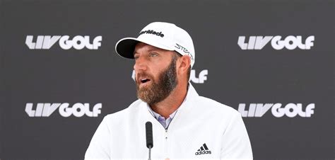 Dustin Johnson Gives Reason For Leaving Pga Tour Fans Arent Buying It