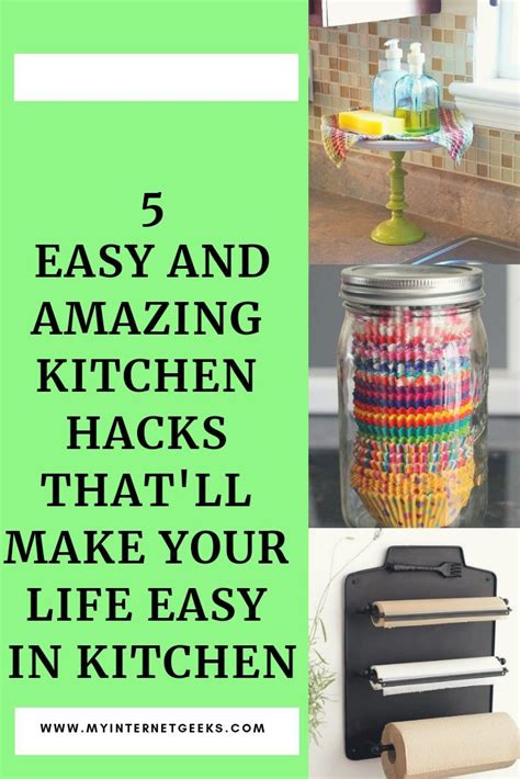 5 Easy And Amazing Kitchen Hacks Thatll Make Your Life Easy In Kitchen