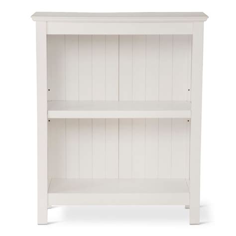 White 2 Shelf Bookcase Chairhome