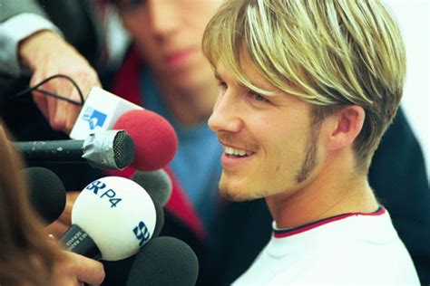 David has tried so many men hairstyles.as a matter of fact, he had already tried all styles of hairdos. DAVID BECKHAM: THROUGH THE YEARS OF A HAIRSTYLE ICON ~ THE ...