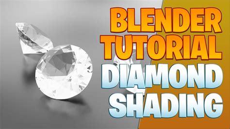 Diamonds Blender Tutorial Youtube