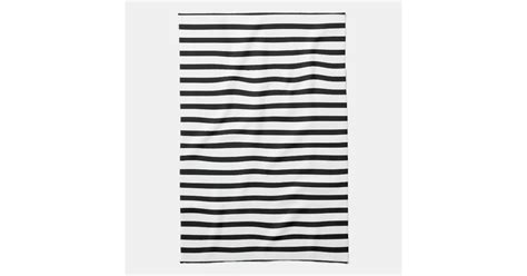 Black And White Stripes Kitchen Towel Zazzle