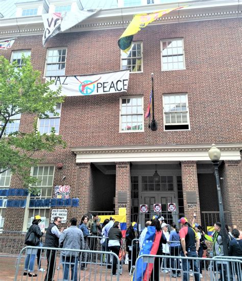 Pro Maduro Activists Take Over Venezuelan Embassy In Washington Dc Diplomatic Times