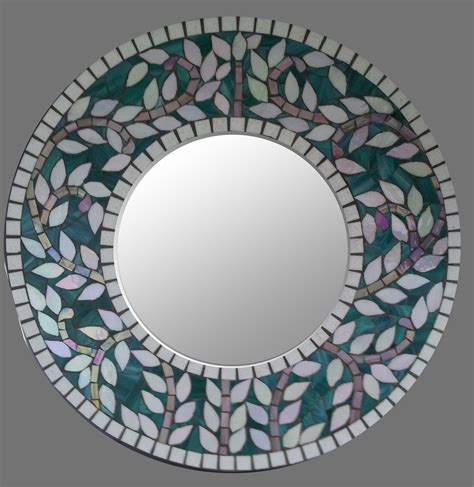 glass mosaic mirror round mirrors décor home décor world art community