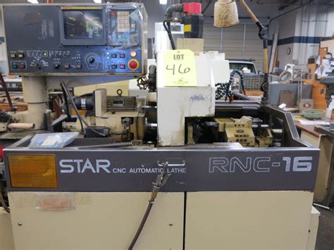 Star Micronics Rnc 16 Cnc Automatic Swiss Type Lathe Sn 110105 Fanuc