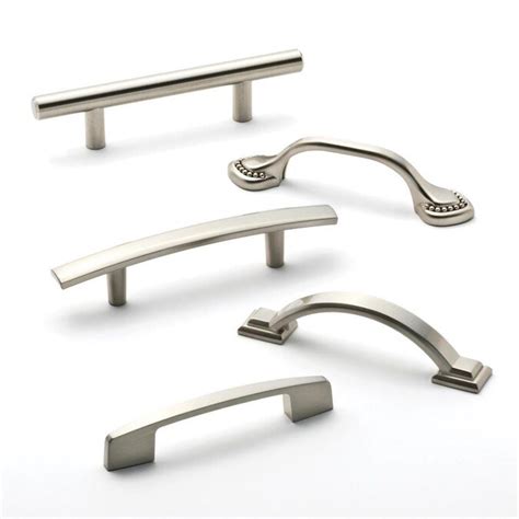 In their case, the texture consists. Brainerd Brushed Silver Cool Pulls Cabinet Hardware Sample ...