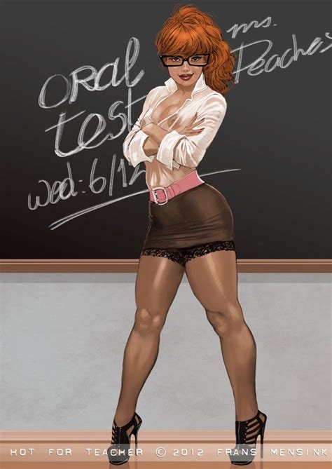 Hot For Teacherfran Mensink Erotic Art Pinterest