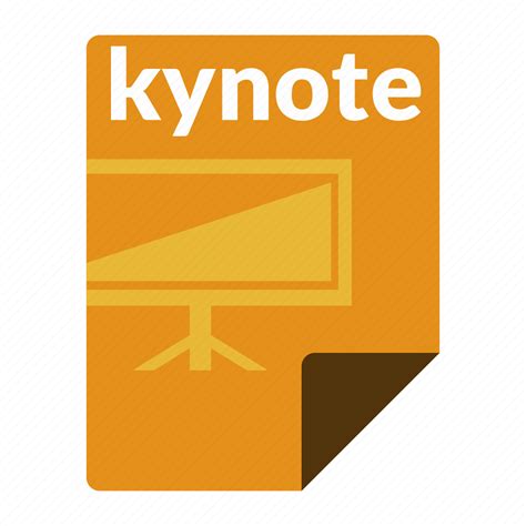 File Format Keynote Presentation Icon Download On Iconfinder