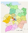 Carte des nouveaux cantons de l'Ille-et-Vilaine avec villes et communes