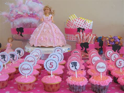 Swankychicfete Pink Barbie Party A 5th Birthday Party