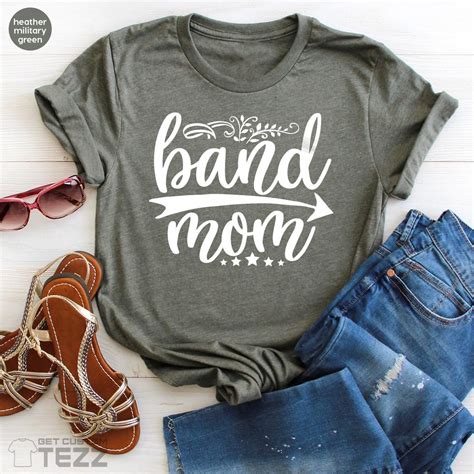 Band Mom Shirt Funny Mom Shirts Mothers Day T Marching Etsy