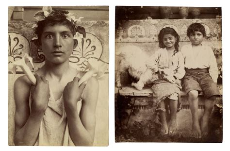 Sold Price Photographs Gloeden Wilhelm Von Portraits Of Boys And Old Men Sicily Taormina