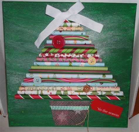 Ninas Time Out Rolled Paper Christmas Tree Art