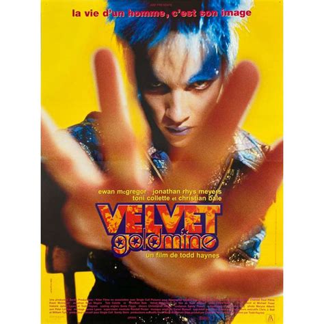Affiche De Cinéma Française De Velvet Goldmine 40x60 Cm