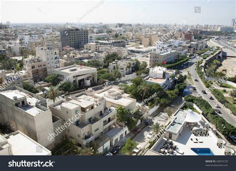 Aerial View Of The City Of Tripoli Libya Stock Photo 42874129