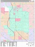 Skokie Illinois Wall Map (Premium Style) by MarketMAPS - MapSales