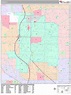 Skokie Illinois Wall Map (Premium Style) by MarketMAPS - MapSales