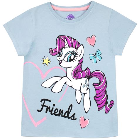 Girls My Little Pony T Shirt 2 Pack Kids
