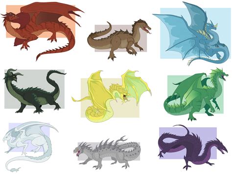 Chromatic Dragons By Phoenix Fightmaster On Deviantart