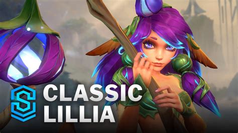 Classic Lillia Wild Rift Skin Spotlight Youtube