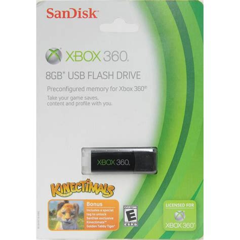 Sandisk Xbox 360 8gb Usb Flash Drive Xbox 360