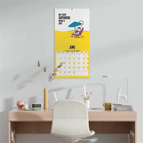 Buy Official Snoopy 2022 Wall Calendar 2022 Calendar 12 X 12 Square
