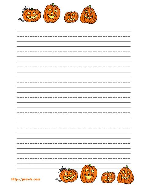 Paper writing template apd experts manpower service. halloween pumpkins primary lined kids writing paper,free printable Halloween stationer ...
