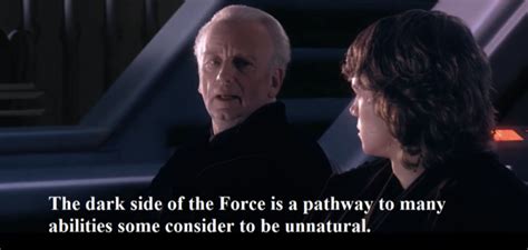 The Dark Side Of The Force Is A Pathway To Many Abilities Blank