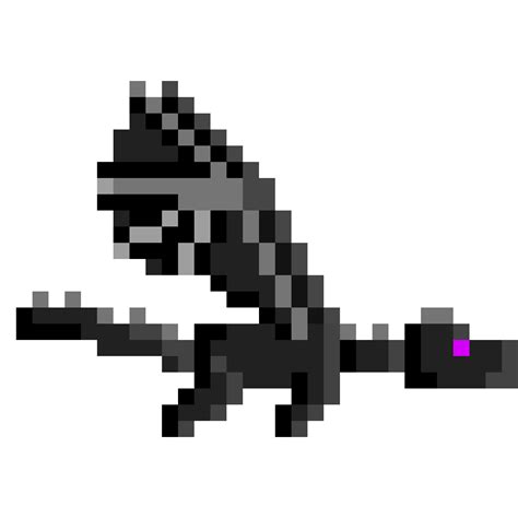 Best Minecraft Ender Dragon Images In Pixel Art Tutorial Images