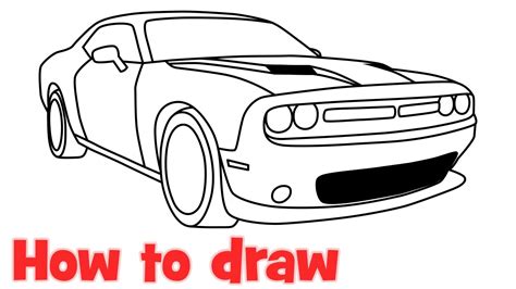 #dodge challenger srt demon #dodge #cars #muscle cars #dodge challenger srt #challenger srt demon #challenger #srt #srt demon el dodge challenger srt 2015 ya ha sido presentado. Dodge Challenger Drawing at GetDrawings | Free download