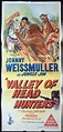 VALLEY OF HEAD HUNTERS Original Daybill Movie poster Jungle Jim Johnny ...