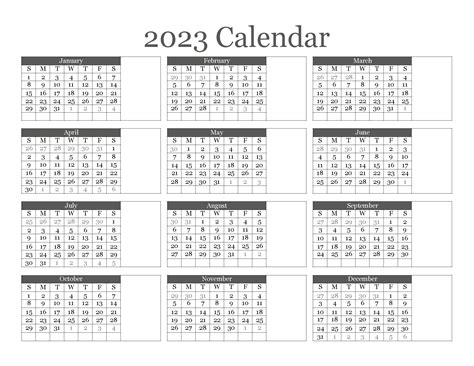 Calendar 2023 Desktop Wallpapers • Trumpwallpapers