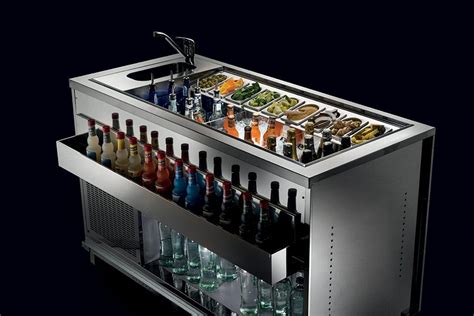Chilled Bar Counters And Back Under Counter Refrigerators Brx Deco