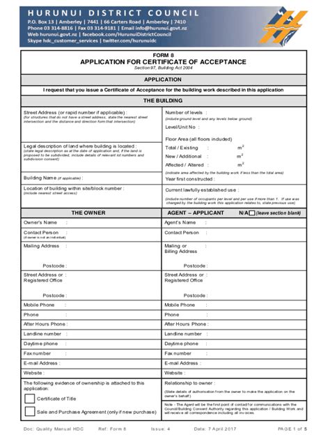 Fillable Online Section 8 Application Form Online How To Apply For