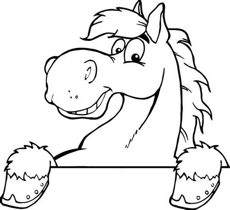 Horse Head Coloring Pages To Print At Getdrawings Free Download