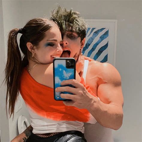 Tiktok Stars Bryce Hall And Addison Rae Spotted Kissing On Halloween