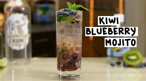 Kiwi Blueberry Mojito Tipsy Bartender