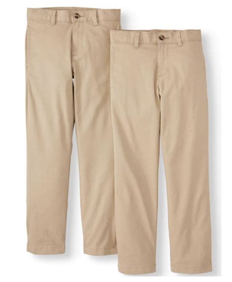 Iqa Girls Middle School Pants Khaki Verona Uniforms