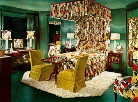 Click here for all cottage style primary bedrooms 25 Cool Photos Show Bedroom Styles in the 1940s ~ Vintage ...