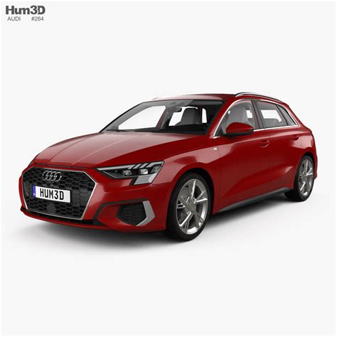 Audi A3 3d Models Download Hum3d