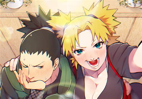 Temari And Nara Shikamaru Naruto And 2 More Drawn By