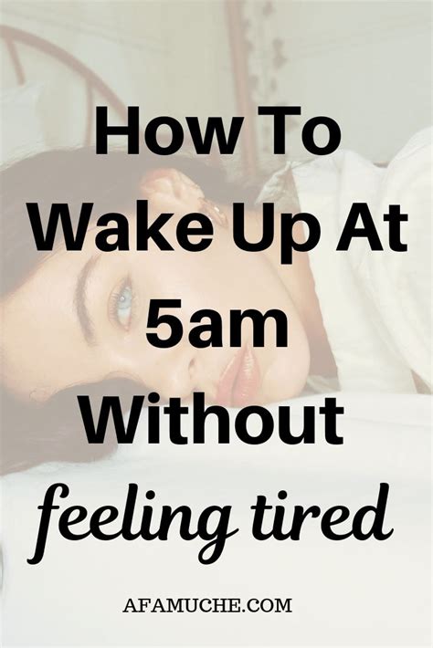 How To Wake Up At 5am And Slay Your Goals Without Fatigue How To Wake