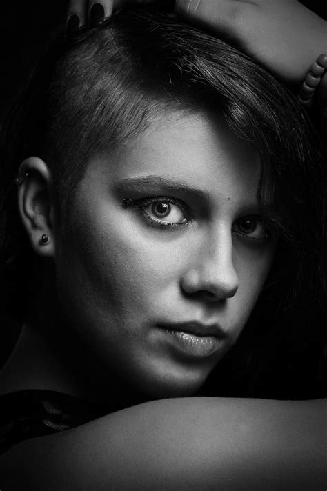 Dramatic Black And White Portraits Bailward Photography