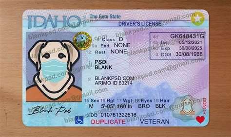 South Dakota Drivers License Psd New V2 Blank Psd