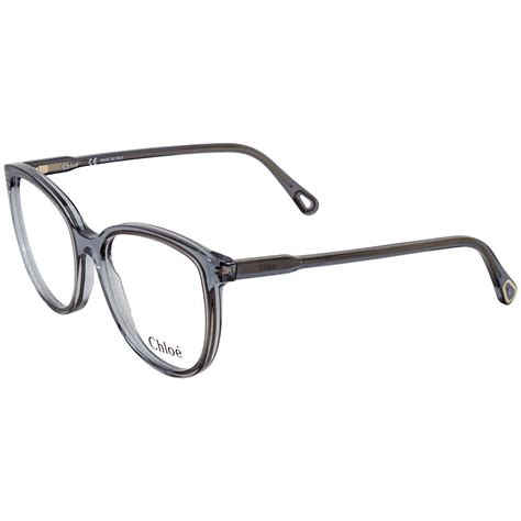 Chloe Ladies Grey Square Eyeglass Frames Ce2719 036 54