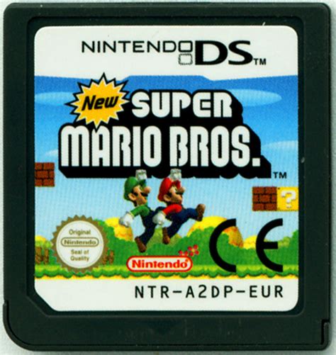 New Super Mario Bros 2006 Nintendo Ds Box Cover Art Mobygames