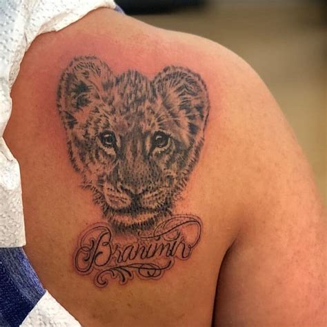 12 Best Lion Cub Tattoo Designs Petpress