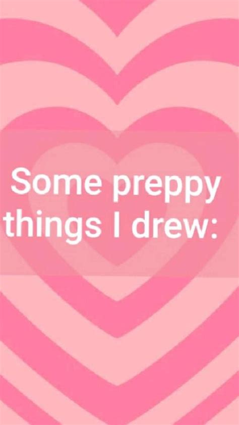 Preppy Aesthetic Things To Draw Drawings Poster Art Drawings